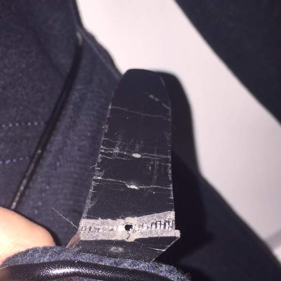 Vince Camuto Woman’s Wool Blend Navy Winter Coat Size Medium - Picture 13 of 14